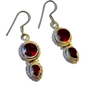 🌹Red Wine Garnet Gemstone Set 🌹